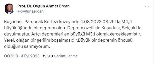 Deprem fırtınası olabilir