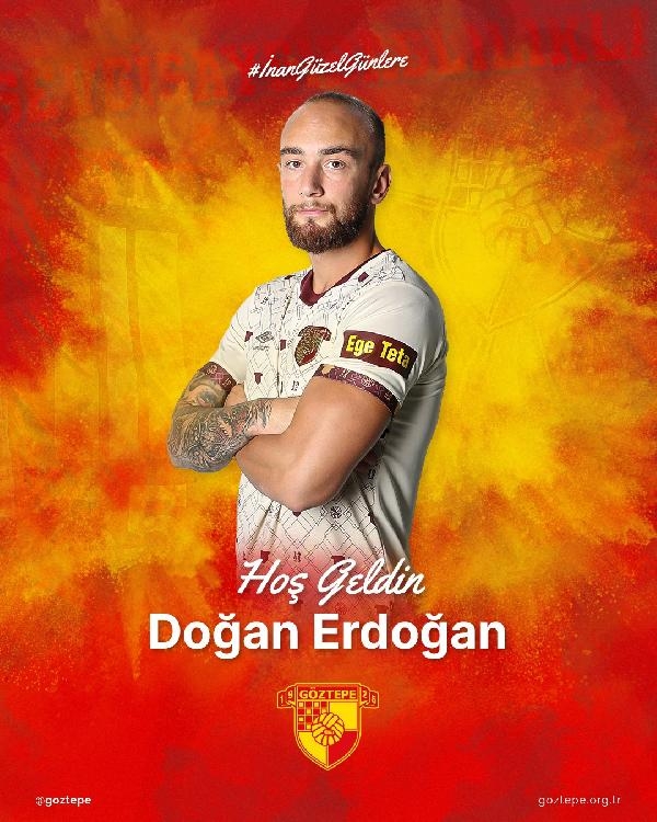 Göztepe, Doğan Erdoğan'la imzaladı