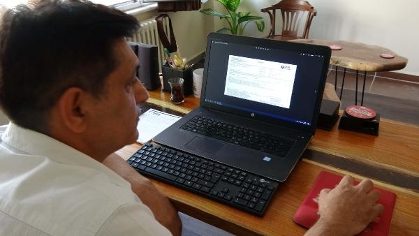 İşadamı 'sahte siteyle' 400 bin lira dolandırıldı