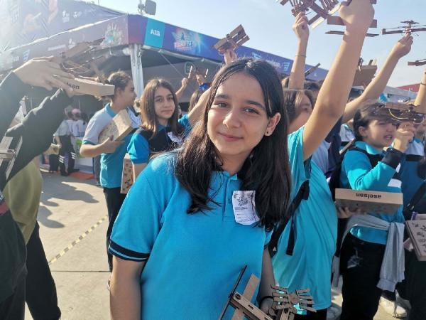 İzmir TEKNOFEST alanında izdiham