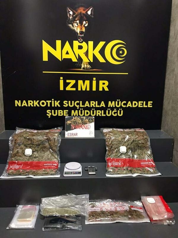 İzmir'deki uyuşturucu operasyonlarında 1 haftada 76 tutuklama