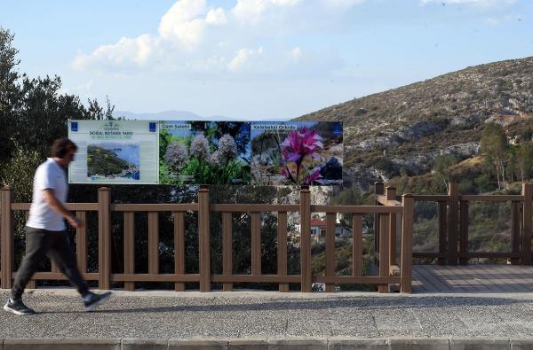 Kuşadası Belediyesi doğal botanik parkı korumaya aldı