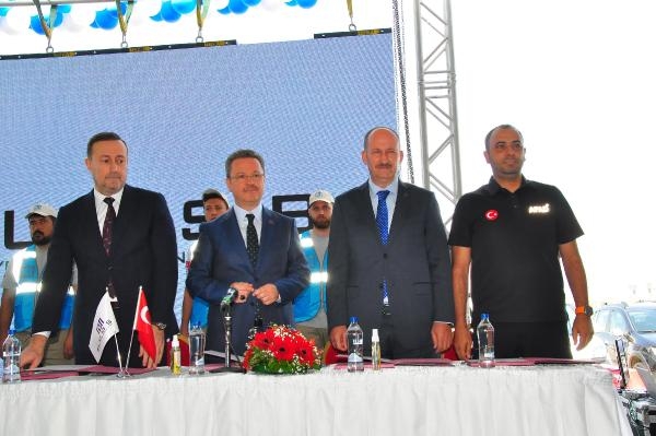 Muradiye OSB'de toplu açılış töreni