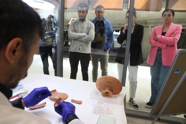 Troya Kültür Yolu Festivali'nde Hamidiye Tabyası'nda anı dalışı yapıldı