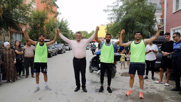 Üzümün tanıtımı için koştular