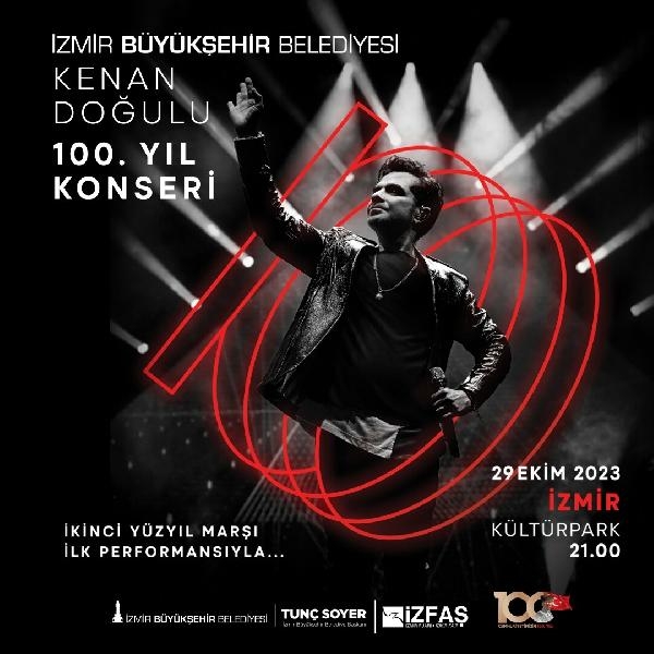 Kenan Doğulu İkinci Yüzyıl Marşı'nı İzmirlilerle birlikte söyleyecek