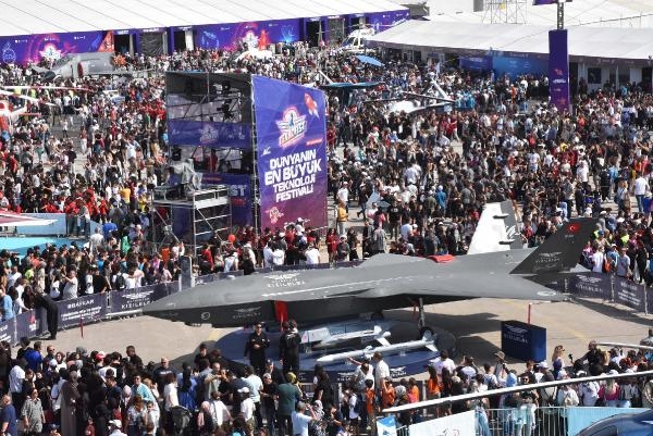 TEKNOFEST İzmir'de, 1.1 milyon ziyaretçi ağırlandı
