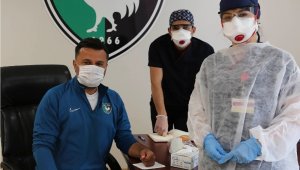 Denizlispor mesaiye, korona virüs testiyle başladı