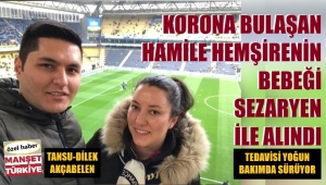 Hamile hemşire koronaya yakalandı