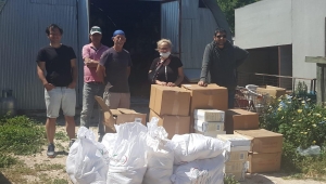 Bu kez Tunceli, Çeşme'nin yardımına koştu