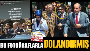 Cumhurbaşkanının adını kullanıp polisi bile kandırmış