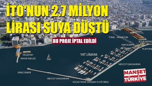 İTO’nun 2.7 milyon lirası suya gömüldü