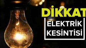 İzmir'de 10 ilçe elektriksiz kalacak