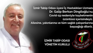 İzmir'de bir doktor daha koronadan vefat etti
