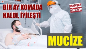 İzmir'de bir hasta, komadan çıkıp koronayı yendi