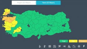 Meteorolojiden turuncu uyarı