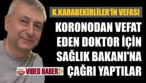 Sağlık Bakanı'na Dr. Kalaycı için çağrı