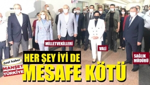 Sayın vekiller, sayın vali! Siz bari yapmayın