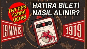 THY'nin tarihi uçuşuna büyük ilgi