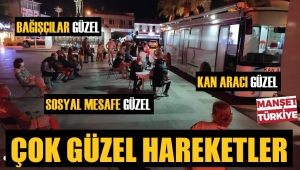 Urla'da kan bağışı kuyruğu