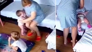 Ağlayan bebeği yastıkla boğdu