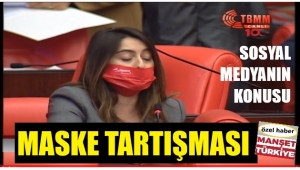 Atatürk'lü maske tartışması