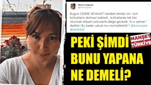 Çeşme otobüsü tıka basa yolcu aldı iddiası