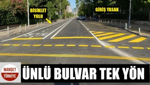 İzmir'in ünlü caddesi tek yön oldu