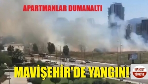 Mavişehir'de korkulu anlar