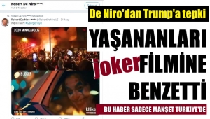 Robert De Niro, Trump'a neler dedi neler!