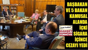 Şok! Başbakan ve bakanlara sosyal mesafe, içki-sigara cezası