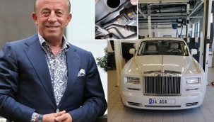 Ağaoğlu'nun otomobilini fareler kemirdi