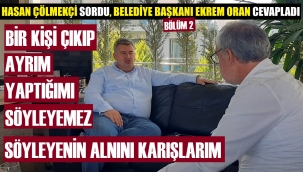 Başkan dedi ki: Çeşme'nin en büyük sorunu..