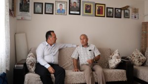 Başkan Dutlulu, Kurban Bayramı'nda şehit ailelerini unutmadı