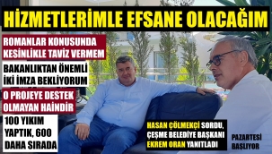 Biz sorduk, Çeşme Belediye Başkanı anlattı!