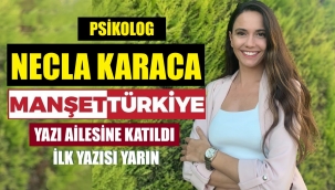 Genç psikolog Karaca Manşet Türkiye'de