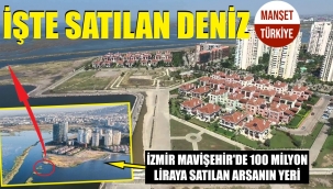 Mavişehir'de satılan deniz burası!