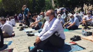 Muharrem İnce de Ayasofya'daydı