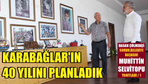 40 yıllık belediyecilik tecrübemi kullanmak için başkan oldum