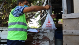 Bayraklı'da 74 aileye 150 kilo et
