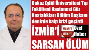 İzmir'i sarsan ölüm: Prof. Dr. Öner yüzerken kalp krizi geçirdi