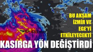 Bu gece başlıyor! Kasırga İzmir'i etkiyecek mi?