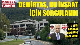 Ekrem Demirtaş'a bu bina soruldu