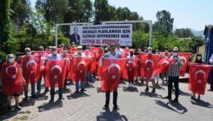 İnciraltı, bayraklarla teşekkür etti