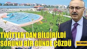 Vali el koydu, çözdü