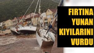 Ve kasırga vurdu, ilerliyor