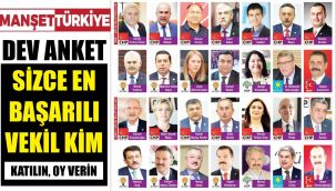 En başarılı İzmir milletvekilini seçiyoruz