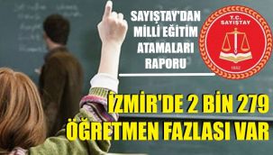 Sayıştay'dan öğretmen atamaları eleştirisi