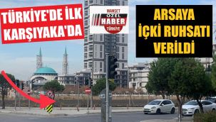 Türkiye’de ilk! Yeşil alana içki ruhsatı verdiler