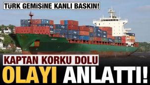 Gine açıklarında Türk gemisi kaçırıldı